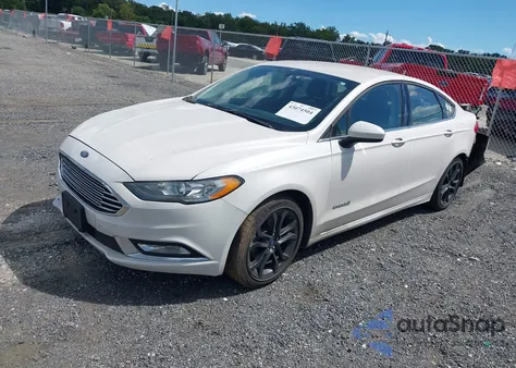 2018 Ford Fusion Hybrid Se из США, поврежденный, VIN 3FA6P0LU3JR201371
